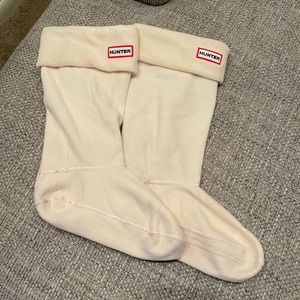 Hunter Accessories - Cream Boot Socks